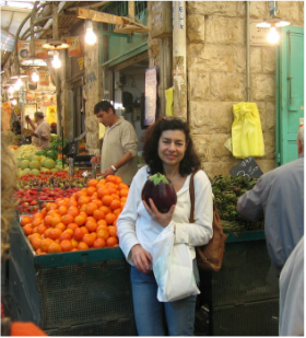 Emily in Israel